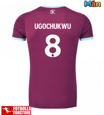 Burnley Lesley Ugochukwu #8 Hemmatröja 2025-26 Kortärmad